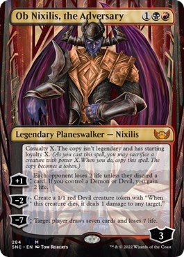 Ob Nixilis, the Adversary (Borderless) [SNC - 284] - Cartes Sportives Rive Sud