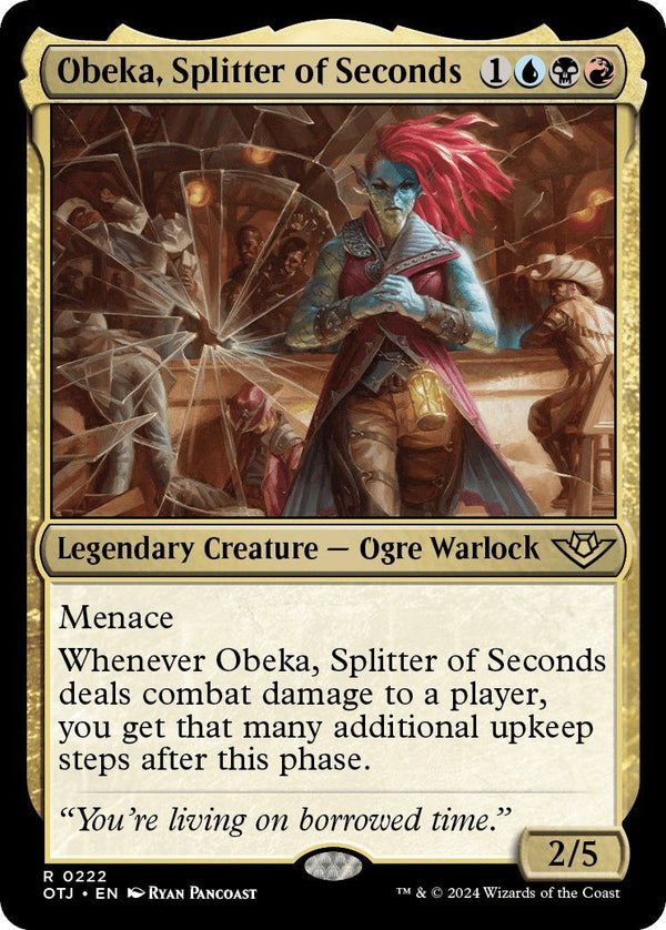 Obeka, Splitter of Seconds [OTJ - 222] - Cartes Sportives Rive Sud