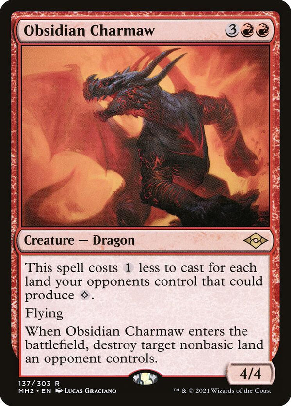 Obsidian Charmaw [MH2 - 137] - Cartes Sportives Rive Sud