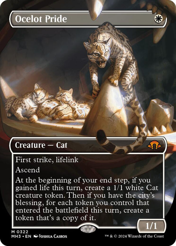 Ocelot Pride (Borderless) [MH3 - 322] - Cartes Sportives Rive Sud