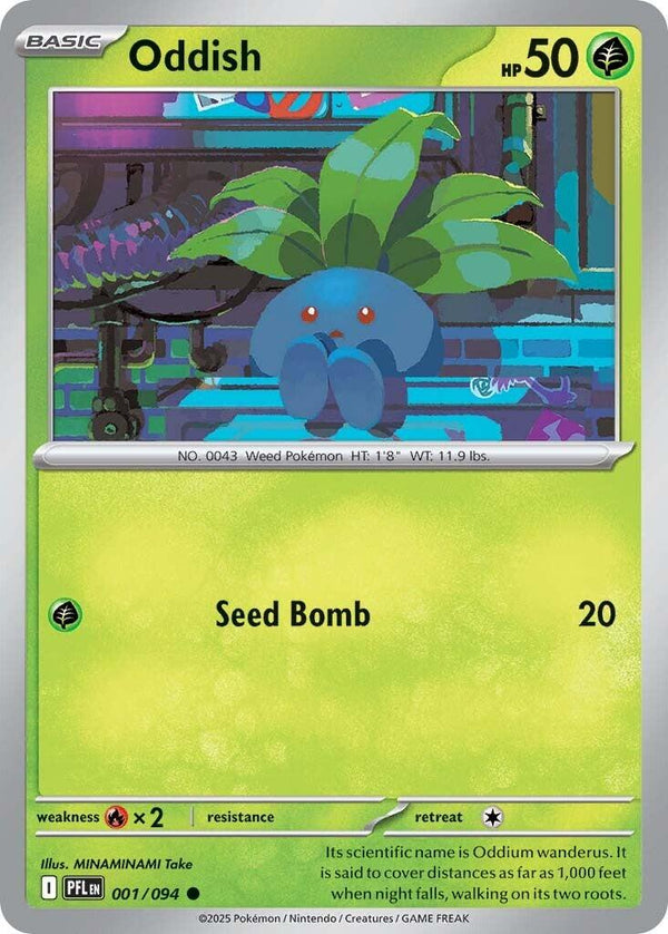 Oddish [PFL - 001/094] - Cartes Sportives Rive Sud