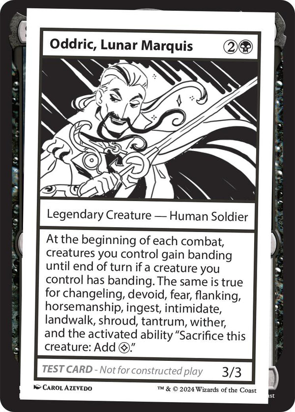 Oddric, Lunar Marquis [MB2PC - N/A] - Cartes Sportives Rive Sud