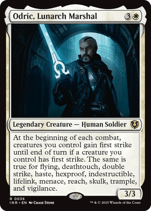 Odric, Lunarch Marshal [INR - 36] - Cartes Sportives Rive Sud