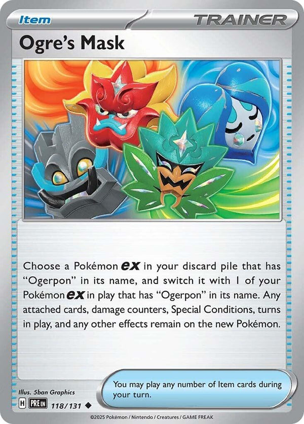 Ogre's Mask [PRE - 118/131] - Cartes Sportives Rive Sud
