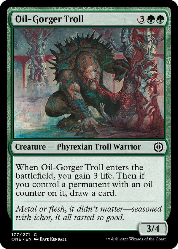 Oil - Gorger Troll [ONE - 177] - Cartes Sportives Rive Sud