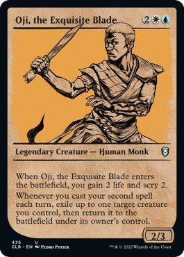 Oji, the Exquisite Blade (Showcase) [CLB - 436] - Cartes Sportives Rive Sud