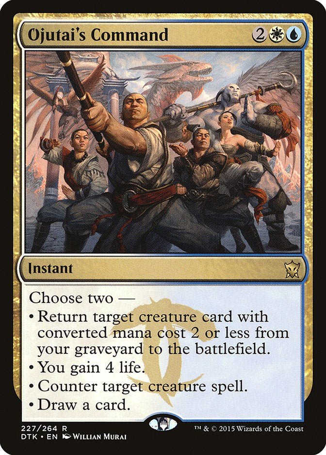 Ojutai's Command [DTK - 227] - Cartes Sportives Rive Sud