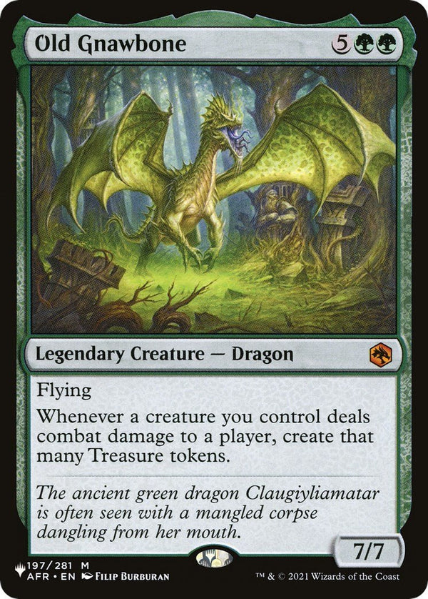 Old Gnawbone [LIST - 197/281] - Cartes Sportives Rive Sud