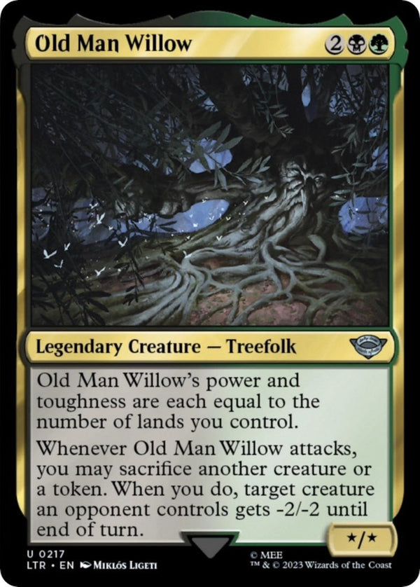 Old Man Willow [LTR - 217] - Cartes Sportives Rive Sud