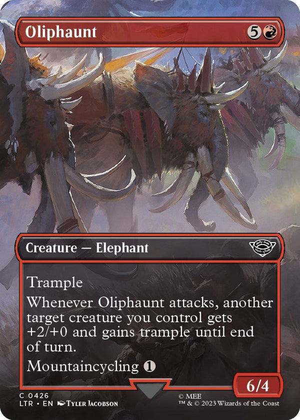 Oliphaunt (Borderless) [LTR - 426] - Cartes Sportives Rive Sud