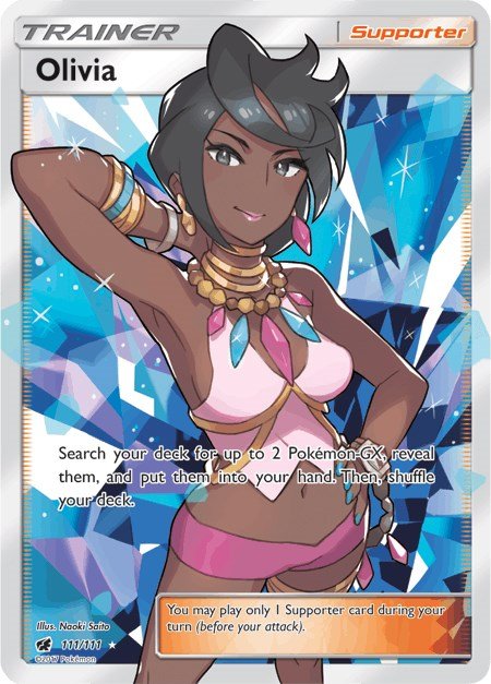 Olivia (Full Art) [SM04 - 111/111] - Cartes Sportives Rive Sud