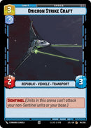 Omicron Strike Craft [JTL - 064/262] - Cartes Sportives Rive Sud