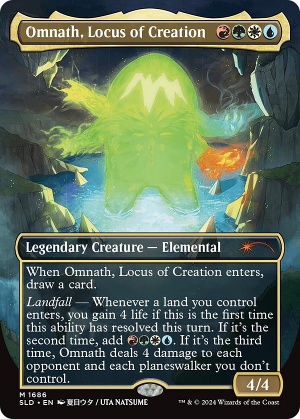 Omnath, Locus of Creation (Rainbow Foil) [SLD - 1686] - Cartes Sportives Rive Sud