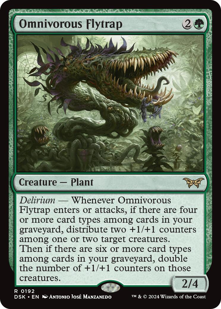 Omnivorous Flytrap [DSK - 192] - Cartes Sportives Rive Sud