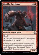 Onakke Javelineer [MOM - 156] - Cartes Sportives Rive Sud