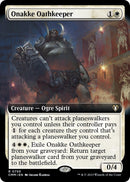 Onakke Oathkeeper (Extended Art) [CMM - 755] - Cartes Sportives Rive Sud