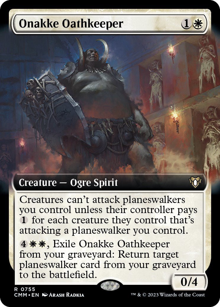 Onakke Oathkeeper (Extended Art) [CMM - 755] - Cartes Sportives Rive Sud