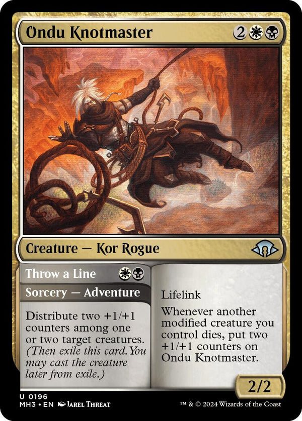 Ondu Knotmaster [MH3 - 196] - Cartes Sportives Rive Sud