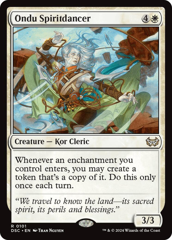 Ondu Spiritdancer [DSC - 101] - Cartes Sportives Rive Sud