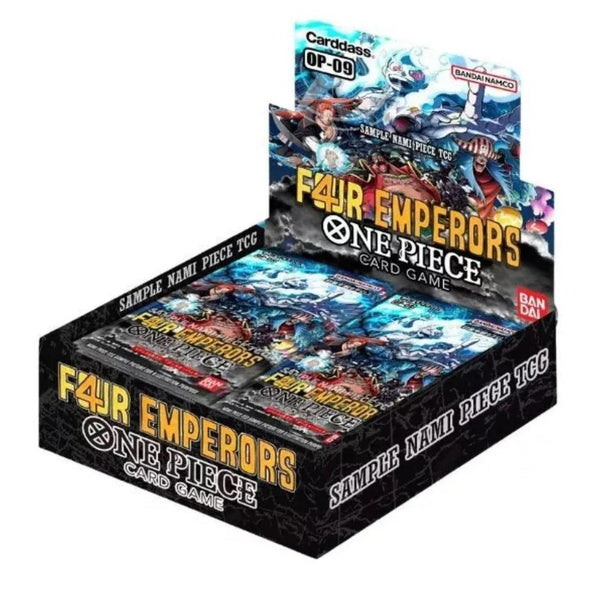 One Piece OP - 09 Four Emperors Booster Box - Cartes Sportives Rive Sud