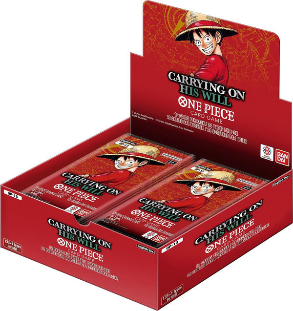 One Piece OP - 13 Carrying On His Will Booster Box (Pre Order) - Cartes Sportives Rive Sud