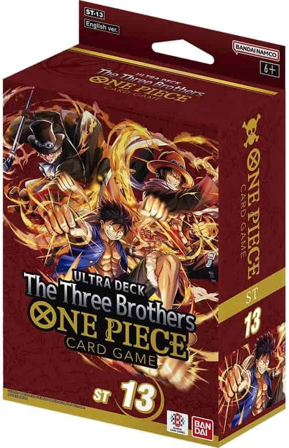 One Piece ST13 Starter Deck The Three Brothers - Cartes Sportives Rive Sud