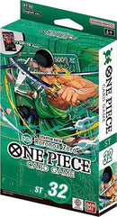 One Piece ST32 Roronoa Zoro Starter Deck (Pre Order) - Cartes Sportives Rive Sud