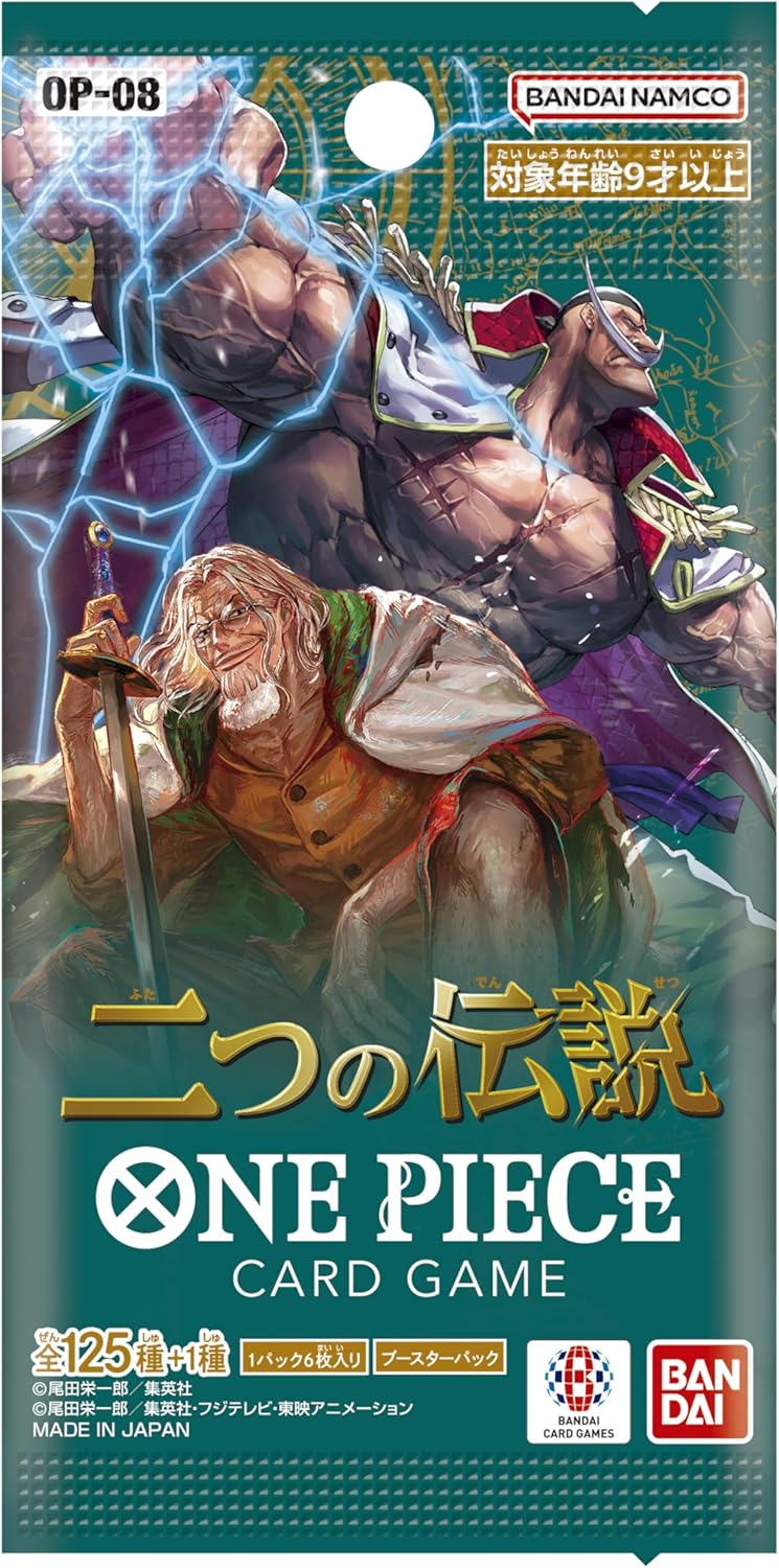 One Piece Two Legends OP - 08 Booster Box Japanese - Cartes Sportives Rive Sud