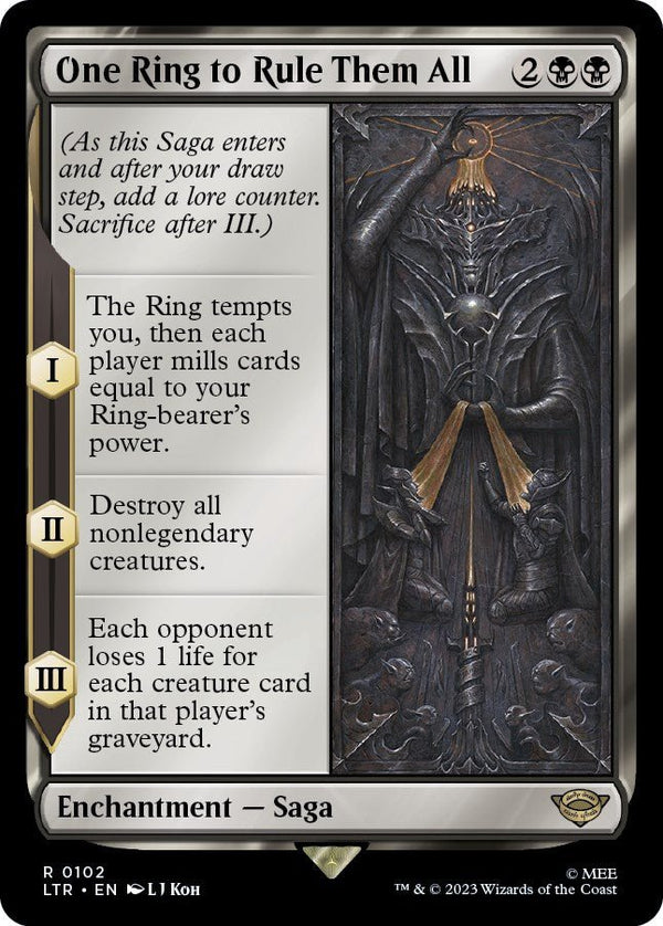 One Ring to Rule Them All [LTR - 102] - Cartes Sportives Rive Sud