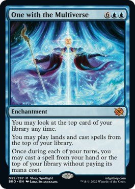 One with the Multiverse [BRO - 59] - Cartes Sportives Rive Sud