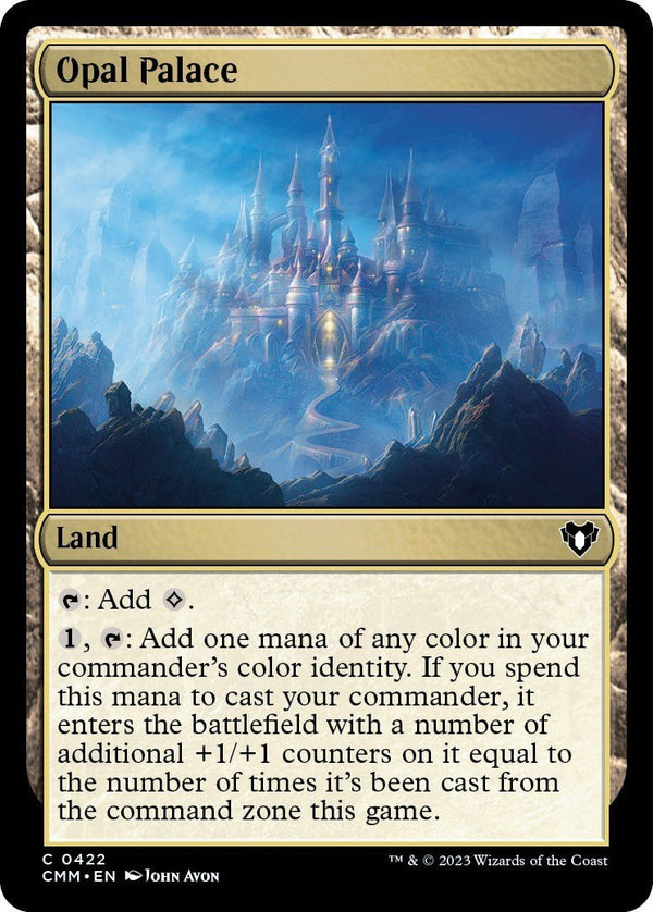 Opal Palace [CMM - 422] - Cartes Sportives Rive Sud
