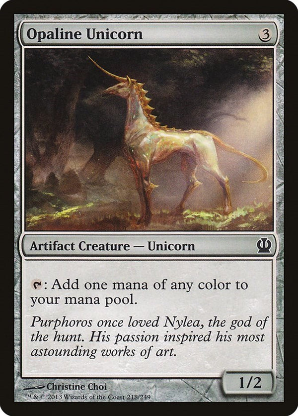 Opaline Unicorn [THS - 218] - Cartes Sportives Rive Sud