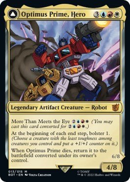 Optimus Prime, Hero [BOT - 13] - Cartes Sportives Rive Sud