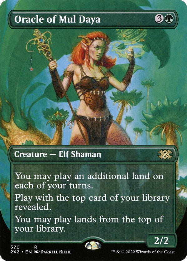 Oracle of Mul Daya (Borderless) [2X2 - 370] - Cartes Sportives Rive Sud