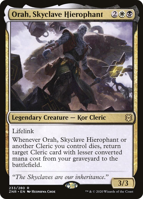 Orah, Skyclave Hierophant [ZNR - 233] - Cartes Sportives Rive Sud