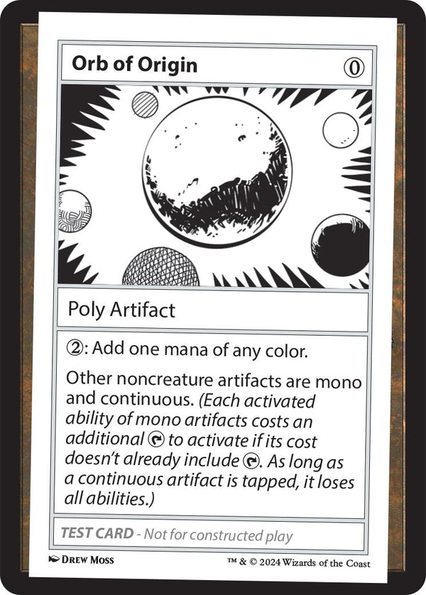 Orb of Origin [MB2PC - N/A] - Cartes Sportives Rive Sud