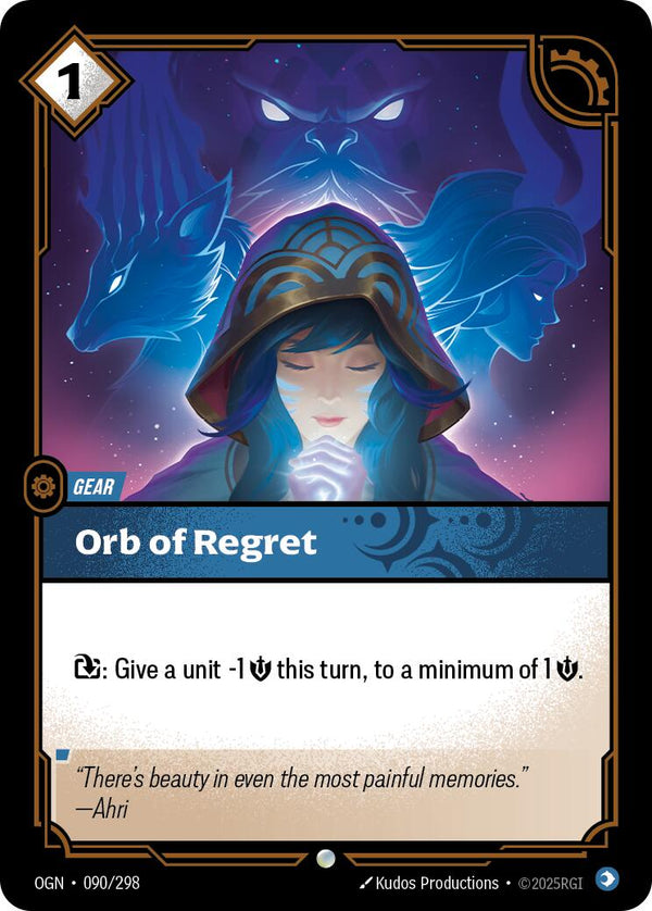 Orb of Regret [OGN - 090/298] - Cartes Sportives Rive Sud
