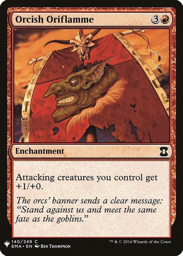 Orcish Oriflamme [LIST - 140] - Cartes Sportives Rive Sud