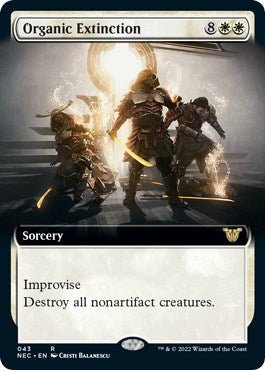 Organic Extinction (Extended Art) [NEC - 43] - Cartes Sportives Rive Sud