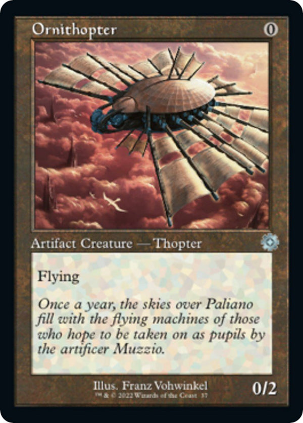 Ornithopter [BRR - 37] - Cartes Sportives Rive Sud