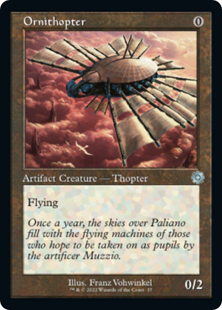 Ornithopter [BRR - 37] - Cartes Sportives Rive Sud