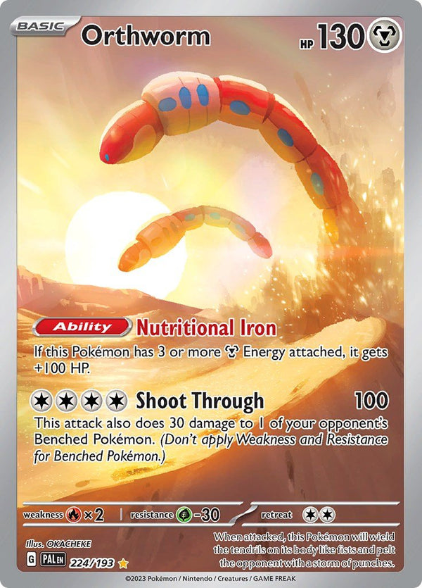 Orthworm - 224/193 [PAL - 224/193] - Cartes Sportives Rive Sud