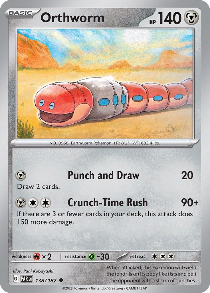 Orthworm [PAR - 138] - Cartes Sportives Rive Sud