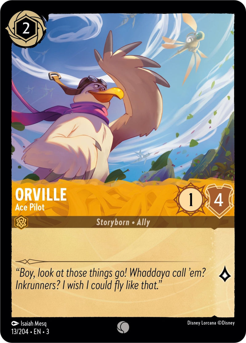 Orville - Ace Pilot [3 - 13/204] - Cartes Sportives Rive Sud