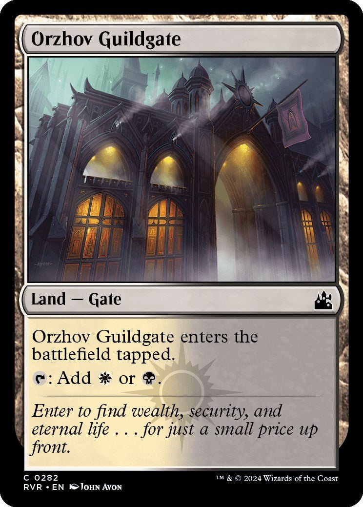Orzhov Guildgate [RVR - 282] - Cartes Sportives Rive Sud