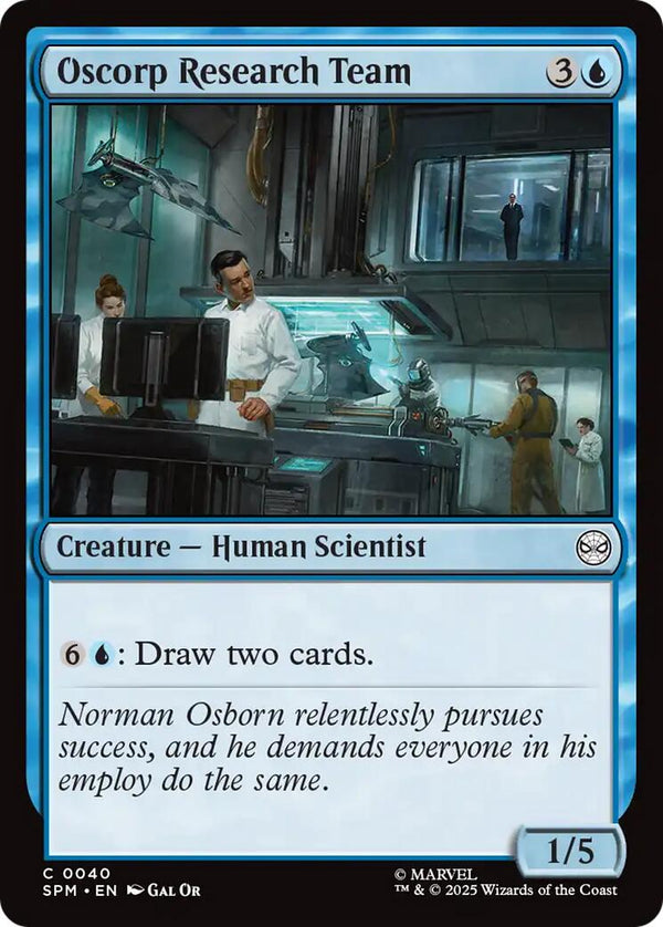 Oscorp Research Team [SPM - 40] - Cartes Sportives Rive Sud
