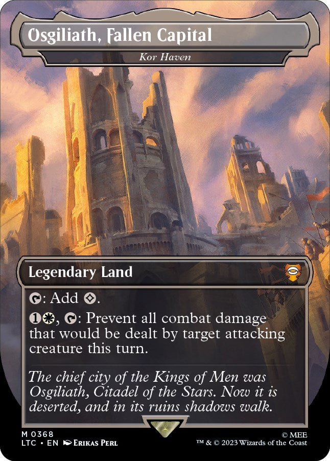 Osgiliath, Fallen Capital - Kor Haven [LTC - 368] - Cartes Sportives Rive Sud