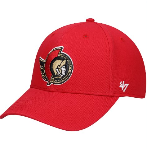 Ottawa Senators 47Brand Hitch Snapback Red - Cartes Sportives Rive Sud