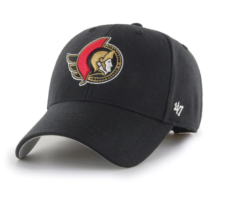 Ottawa Senators 47Brand MVP Snapback Black - Cartes Sportives Rive Sud