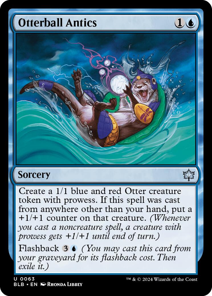 Otterball Antics [BLB - 63] - Cartes Sportives Rive Sud